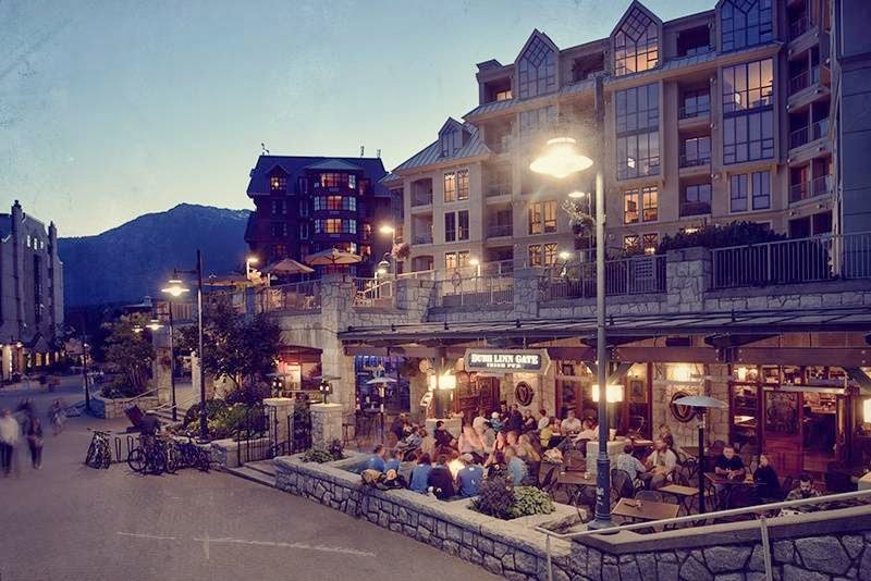 Exterior photo of Dubh Linn Gate Irish Pub in Whistler