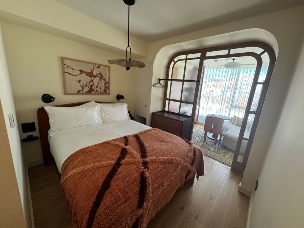 Bedroom at the Locke De Santa Joana Hotel