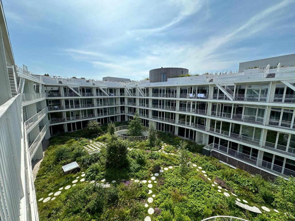 Interior garden area at STAY Nordhavn