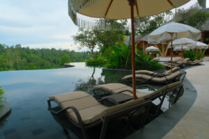 Akohara Buahan Village Retreat review Ubud Bali adults-only luxury villa retreat valley views