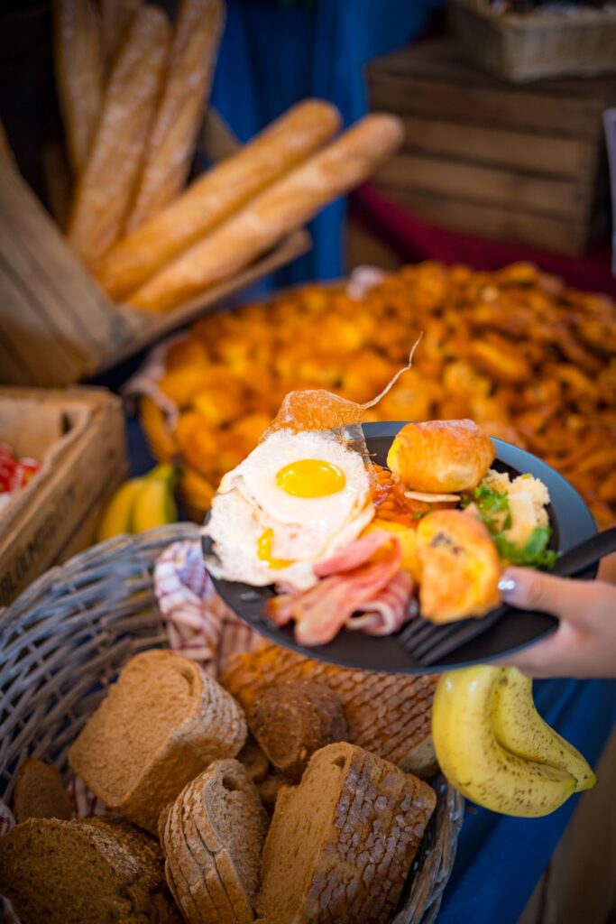 Farmhouse breakfast at Tomorrowland Belgium