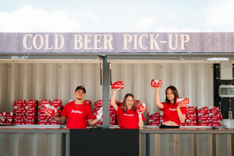 Cold beer pick up at Dreamville