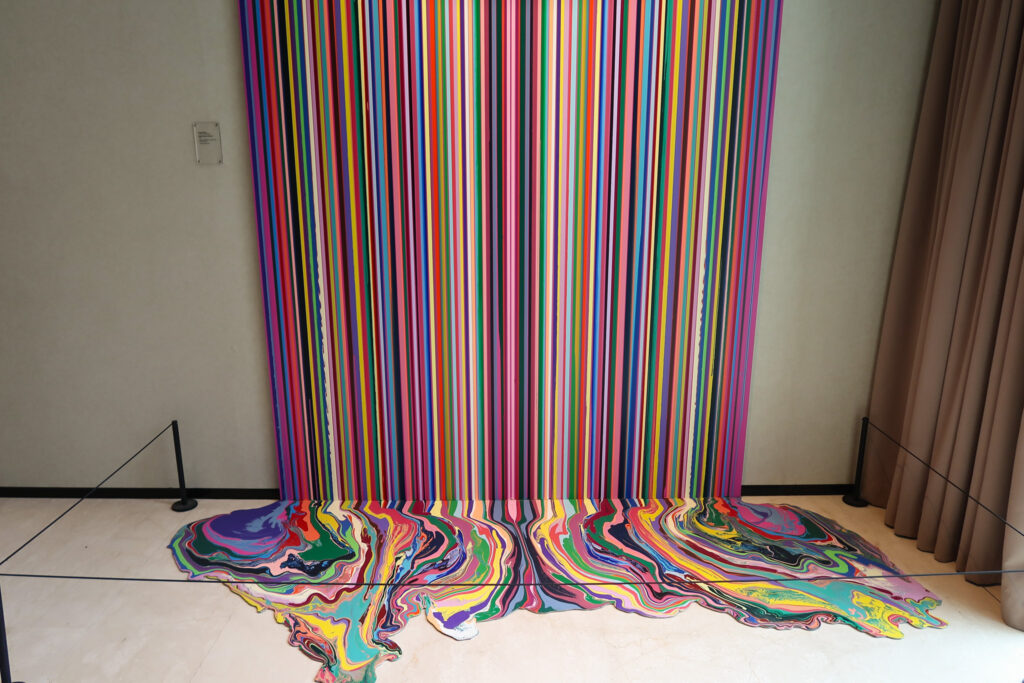 Art installation at the Mondrian Singapore Duxton hotel