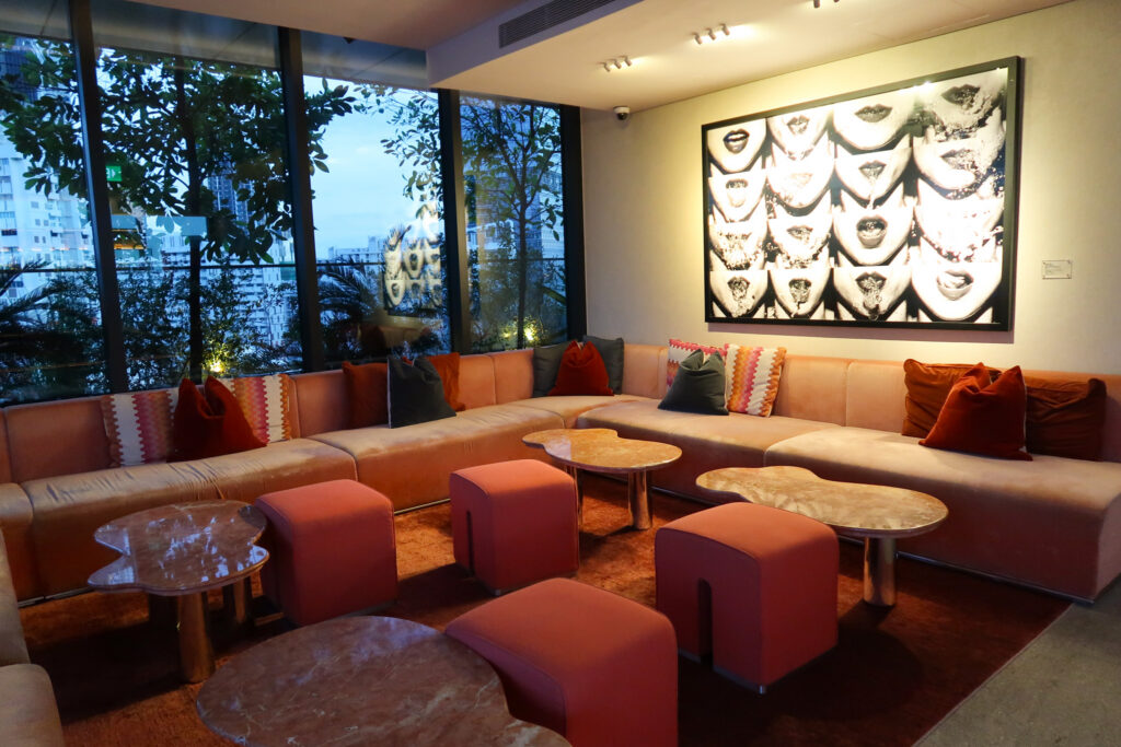 Rooftop Canyon Club bar at the Mondrian Singapore Duxton hotel