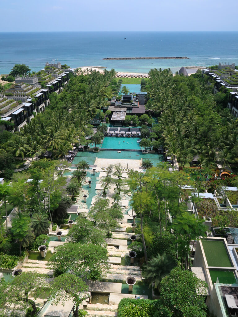 Property view of The Apurva Kempinski Bali hotel from the hotel lobby