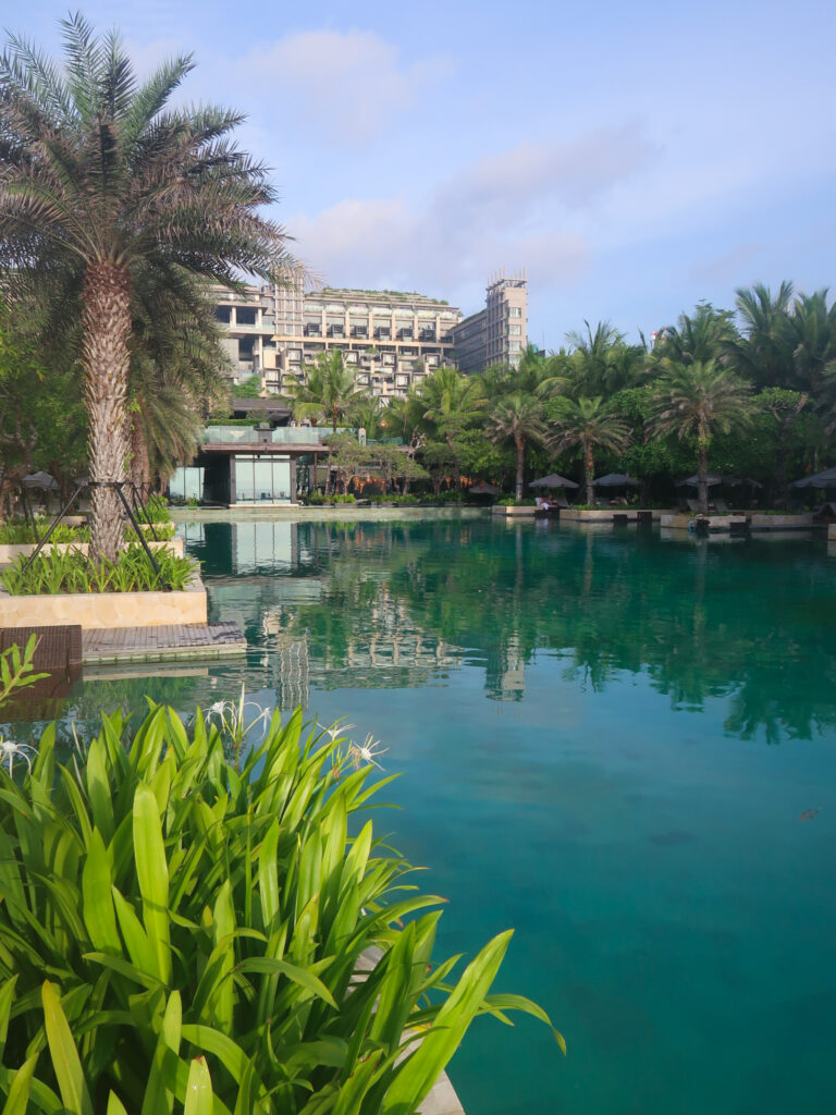 The main pool at The Apurva Kempinski