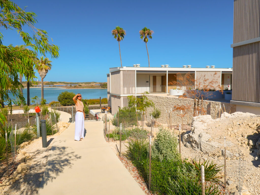 Poolhouse rooms on the shores of Garden Lake at The Lodge Wadjemup